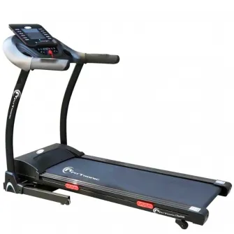 Banda de alergare electrica FitTronic Ultra 5000 motor 2.5 CP, inclinatie electrica 15%, greutate suportata 130 kg, aplicatia Fitshow App, intrare MP3, conectare bluetooth