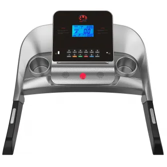 Banda de alergat electrica BodyFit A2000, motor 2,5 CP, viteza pana la 14 km/h, inclinatie electrica, intrare USB si MP3 player, pliabila