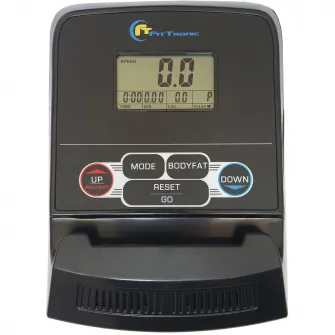 Bicicleta magnetica FitTronic 510B, cu display nou ce afiseaza mai multe functii in acelasi timp