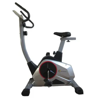 Bicicleta magnetica FitTronic 601B, volanta 9 kg, greutate suportata 120 kg, 8 trepte de rezistenta la pedalare, display mare, afisare functii utile