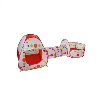 Set cort de joaca pentru copii 3 in 1 Alibibi cort, tarc si tunel