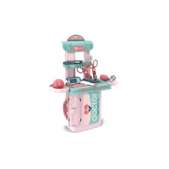 Set de joaca doctor 3 in 1 pentru copii AliBibi, 24 de piese
