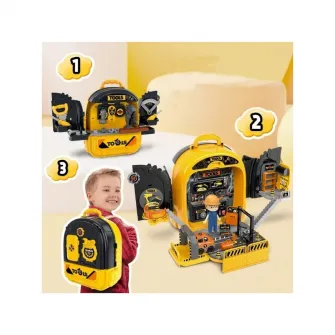 Set de scule 3 in 1 AliBibi sub forma de rucsac