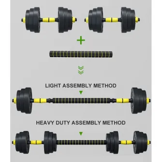 Set gantere reglabile FitTronic 40 kg FG40