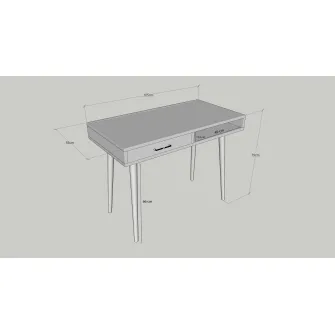 Birou de studiu Carmen 105 x 79 x 55 cm