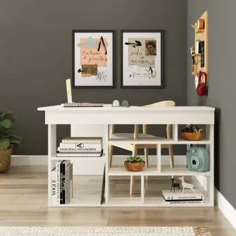 Birou de studiu CT5-W 129 x 72 x 120 cm