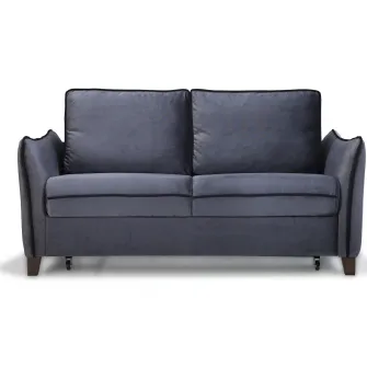 Canapea extensibila Modella Levon No, dimensiuni 164x112x90 cm, suprafata dormit 140x190, culoare gri petrol