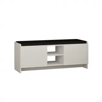 Dulap de incaltaminte Zulla - Alb 110 x 43 x 37 cm