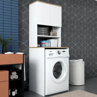 Dulap masina de spalat KD101 - 1950 - Nuc 65 x 183 x 60 cm