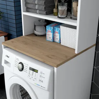 Dulap masina de spalat KD101 - 1950 - Nuc 65 x 183 x 60 cm