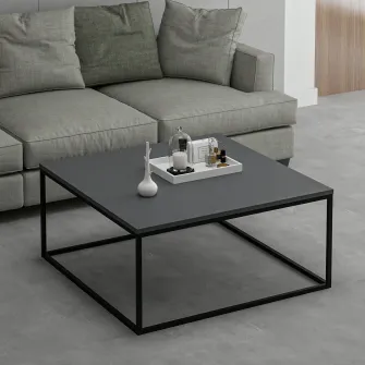 Masuta de cafea, Loni - Antracit, 90 x 42 x 90 cm