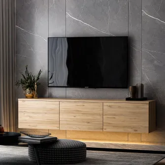 Suport TV Iluminat cu neon - pin Atlantic