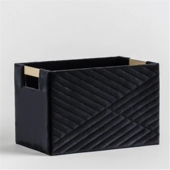 Cutie pentru accesorii KOSTY, Negru