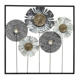 Decoratiune de perete FLOWER FIORE 50X50