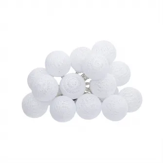 Ghirlanda LED alimentata cu baterie- 16 bile