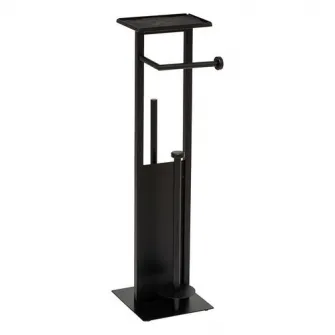 Perie cu suport pentru WC GLASS