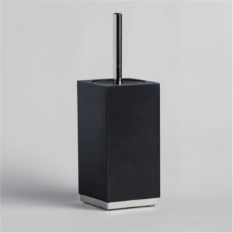 Perie WC QUADRINI, Negru
