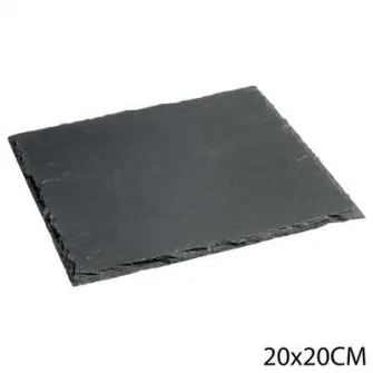 Platou ARDOISE 20x20