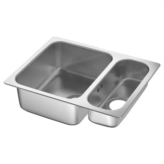 HILLESJON Chiuv incorporata 1 1/2 - inox - IKEA