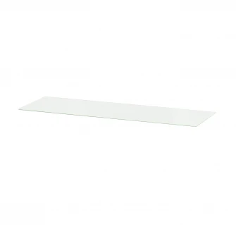 IKEA BILLY Polita suplimentara, sticla, 76x26 cm