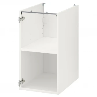 IKEA ENHET Corp baza cu polita, alb, 40x60x75 cm