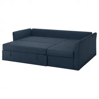 IKEA HOLMSUND Coltar extensibil, Kilanda albastru inchis