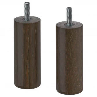 IKEA MEJARP Picior, maro-i, 10 cm