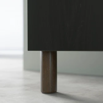 IKEA MEJARP Picior, maro-i, 10 cm