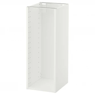 IKEA METOD Cadru corp baza, alb, 30x37x80 cm