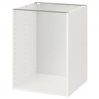 IKEA METOD Cadru corp baza, alb, 60x60x80 cm