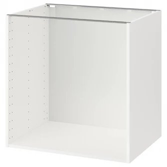 IKEA METOD Cadru corp baza, alb, 80x60x80 cm