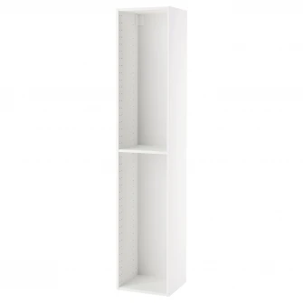 IKEA METOD Cadru corp inalt, alb, 40x37x200 cm