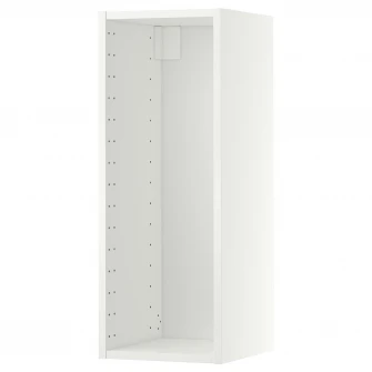 IKEA METOD Cadru corp suspendat, alb, 30x37x80 cm
