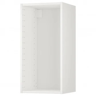 IKEA METOD Cadru corp suspendat, alb, 40x37x80 cm