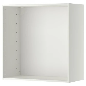IKEA METOD Cadru corp suspendat, alb, 80x37x80 cm