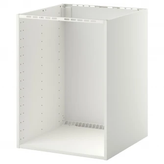 IKEA METOD Corp baza cuptor/chiuveta, alb, 60x60x80 cm
