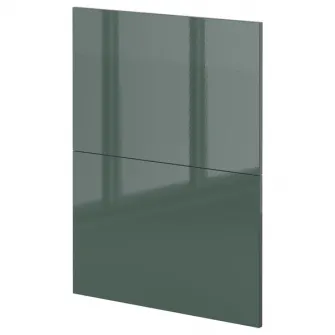 IKEA METOD Front masina de spalat vase, 2 buc., Kallarp gri inchis-verde lucios, 60 cm