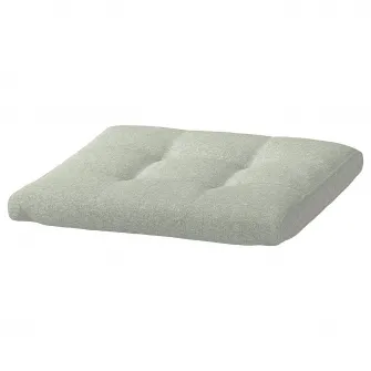 IKEA POÄNG Perna taburet, Gunnared verde deschis, 55x50 cm