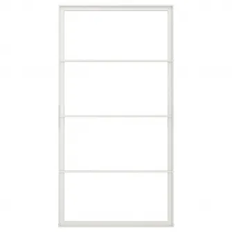 IKEA SKYTTA Cadru usa glisanta, alb, 102x196 cm