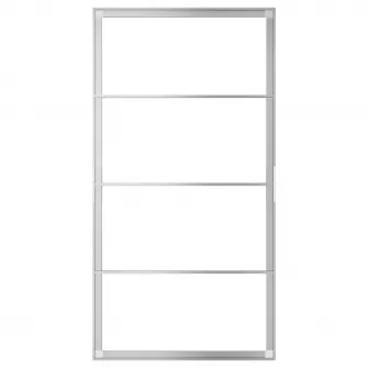 IKEA SKYTTA Cadru usa glisanta, aluminiu, 102x196 cm