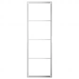 IKEA SKYTTA Cadru usa glisanta, aluminiu, 77x231 cm