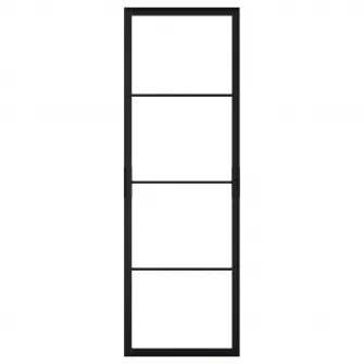 IKEA SKYTTA Cadru usa glisanta, negru, 77x231 cm