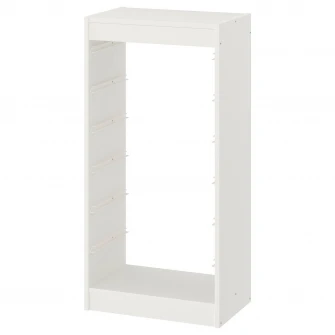 IKEA TROFAST Cadru, alb, 46x30x94 cm