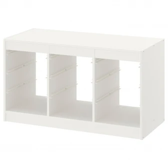 IKEA TROFAST Cadru, alb, 99x44x56 cm