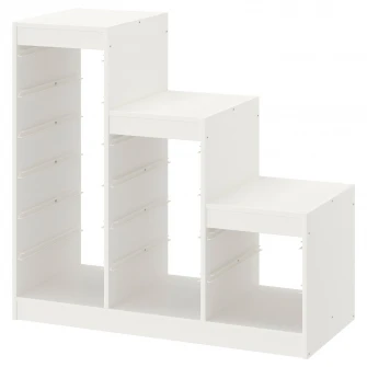 IKEA TROFAST Cadru, alb, 99x44x94 cm