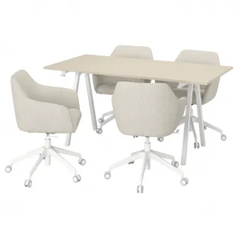 IKEA TROTTEN / TOSSBERG Masa si scaune conferinta