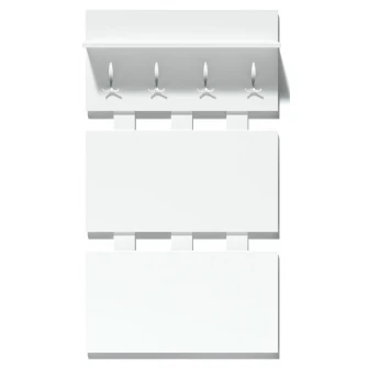 Вешалка Fabrik Home Modul №10 Ясень Белый 147x90cm