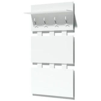 Вешалка Fabrik Home Modul №10 Ясень Белый 147x90cm