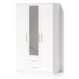 Dulap Fabrik Home Linia №1 1200 Alb/Alb Frasin