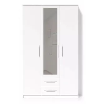Dulap Fabrik Home Linia №1 1200 Alb/Alb Frasin